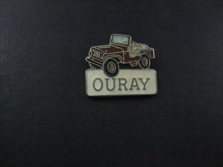 Jeep CJ-5 open terreinwagen ( Ouray Colorado ,)